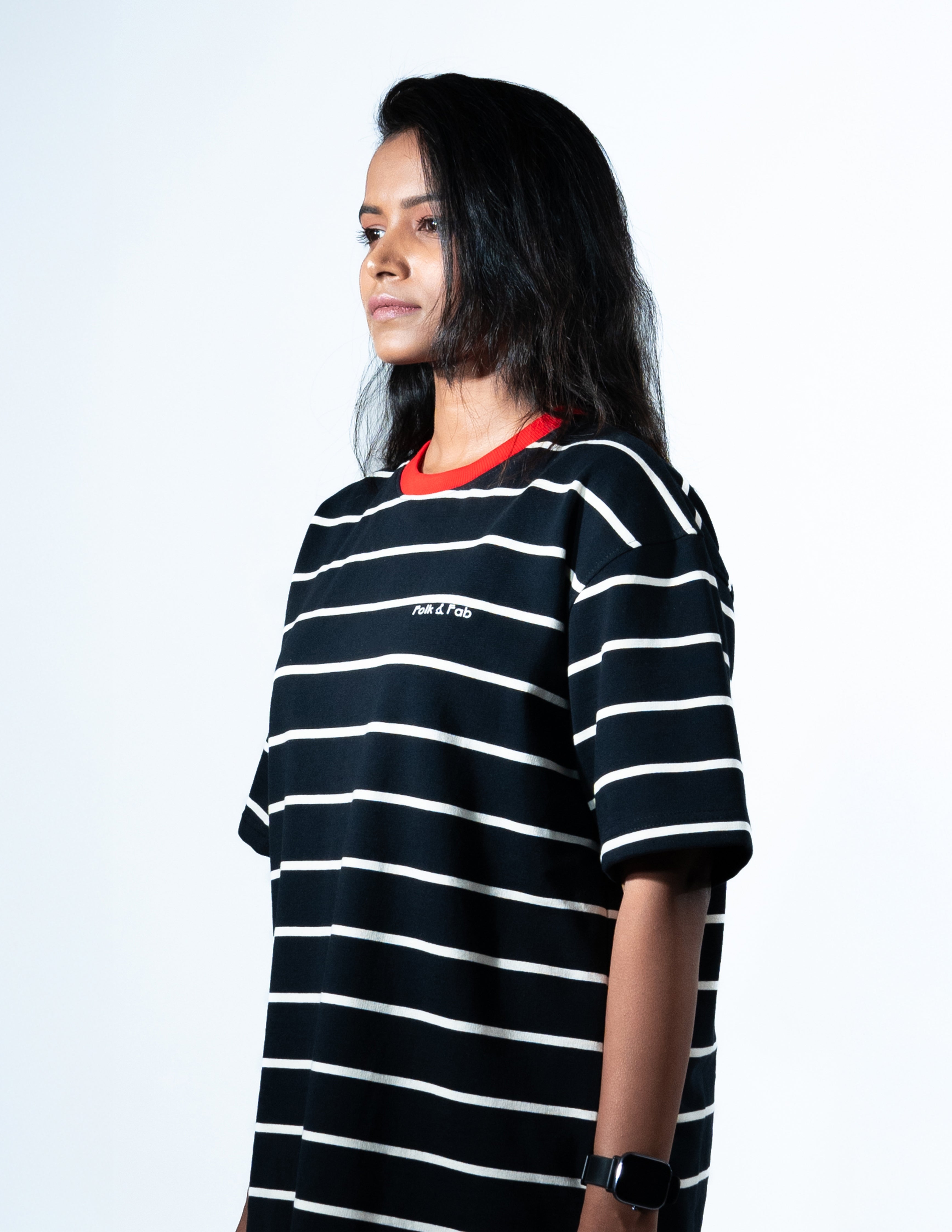 Monochrome with Crimson