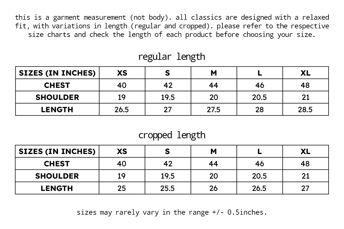 Size Guide