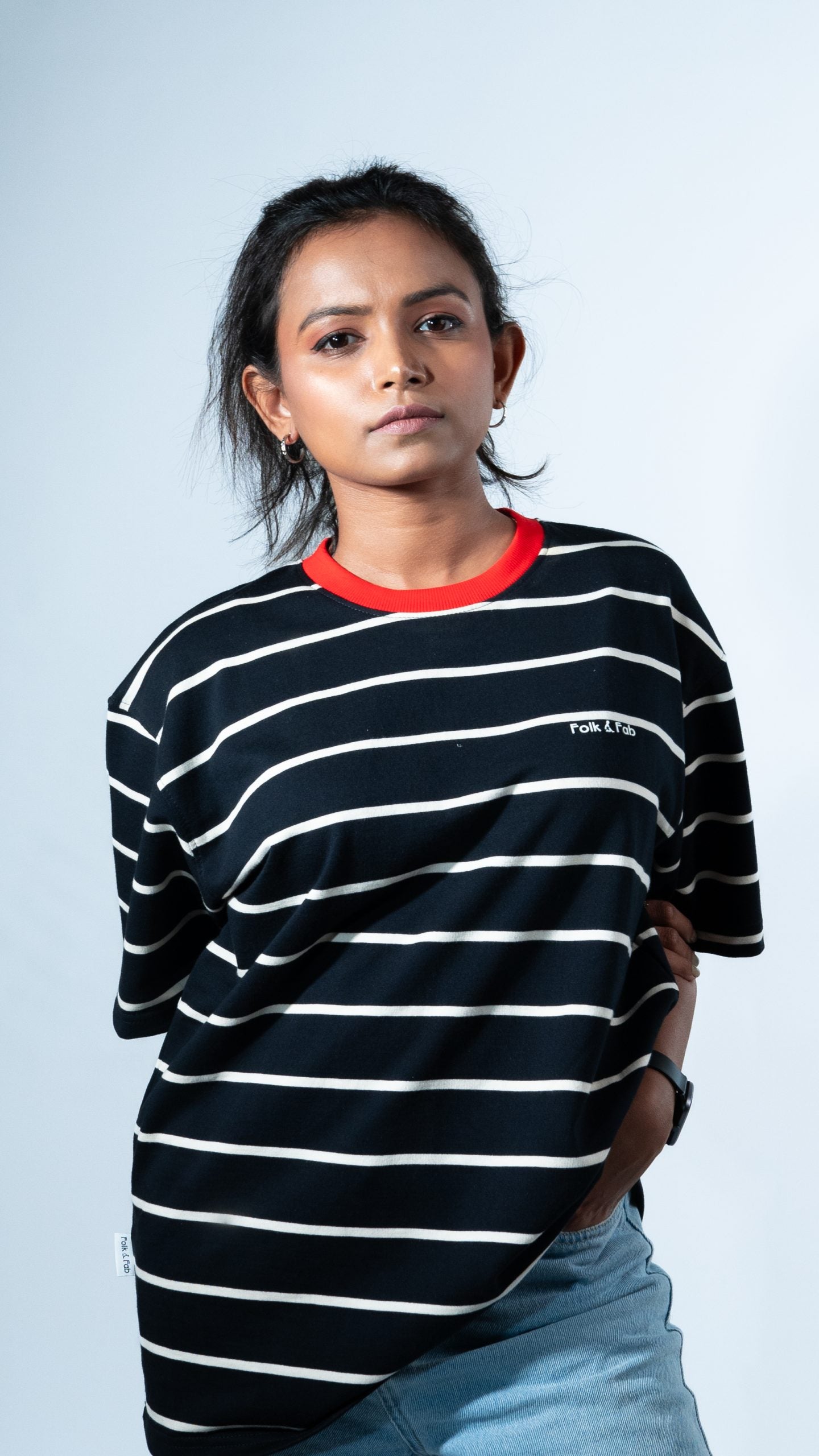 Monochrome with Crimson