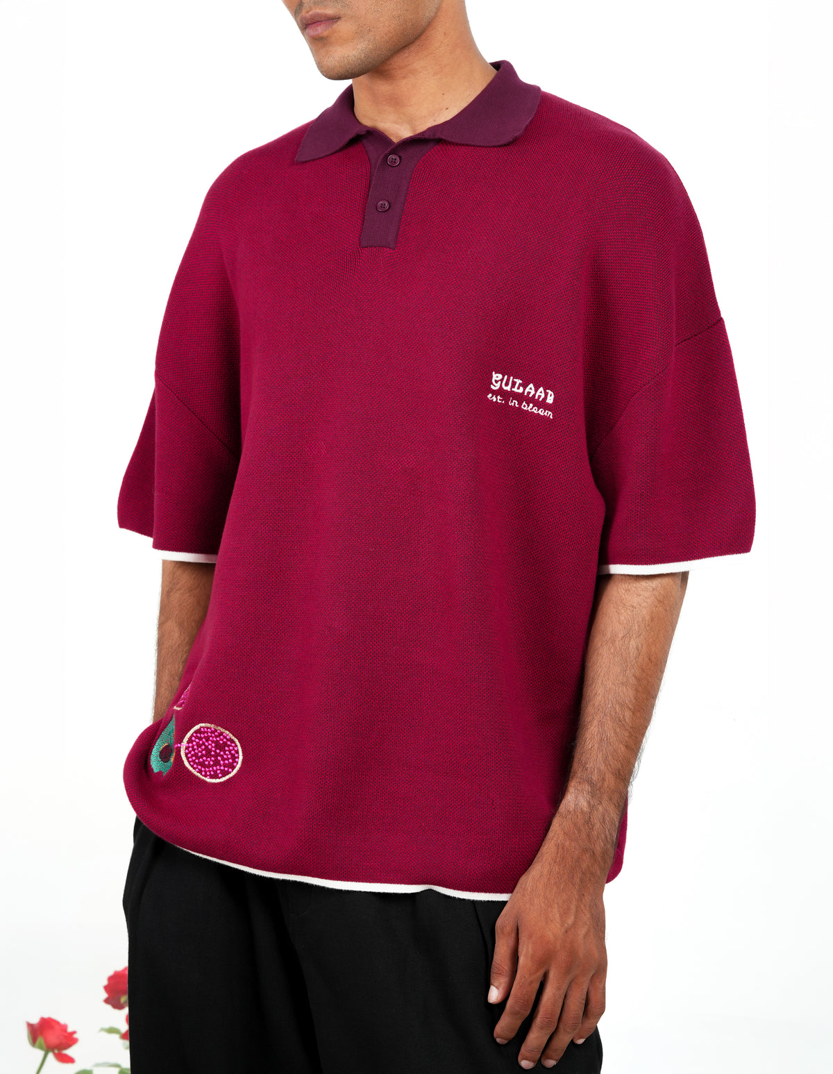 Gulaab - Knitted Polo