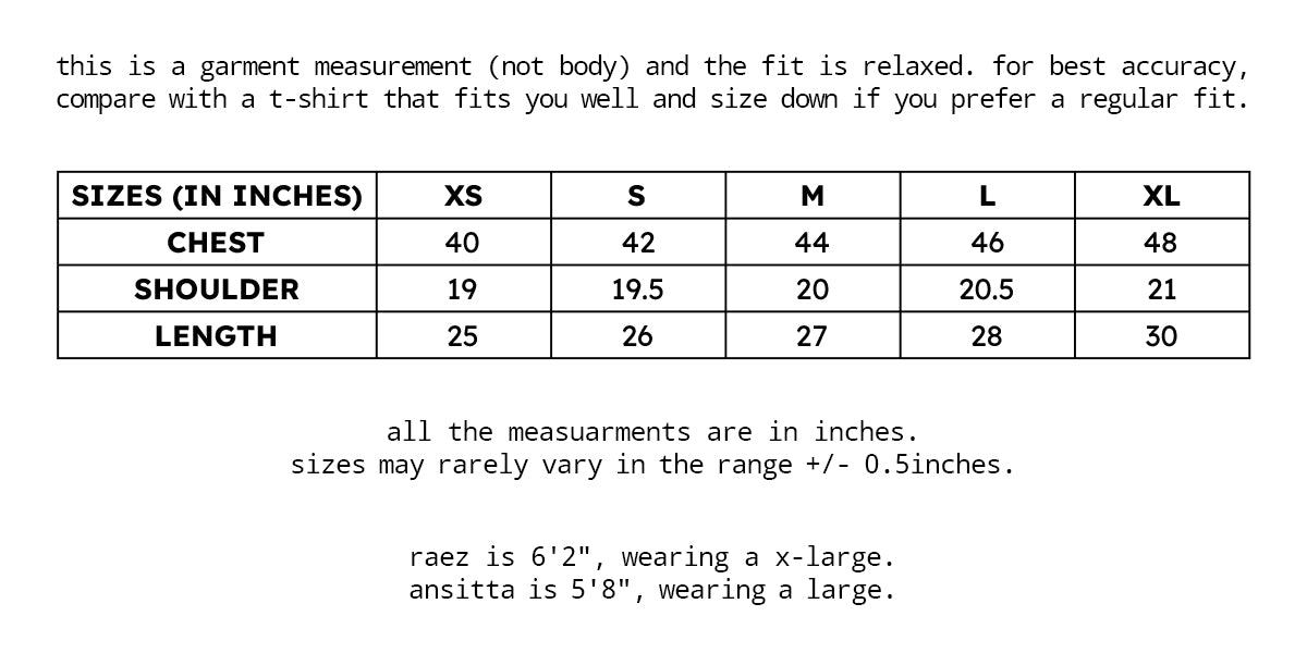 Size Guide
