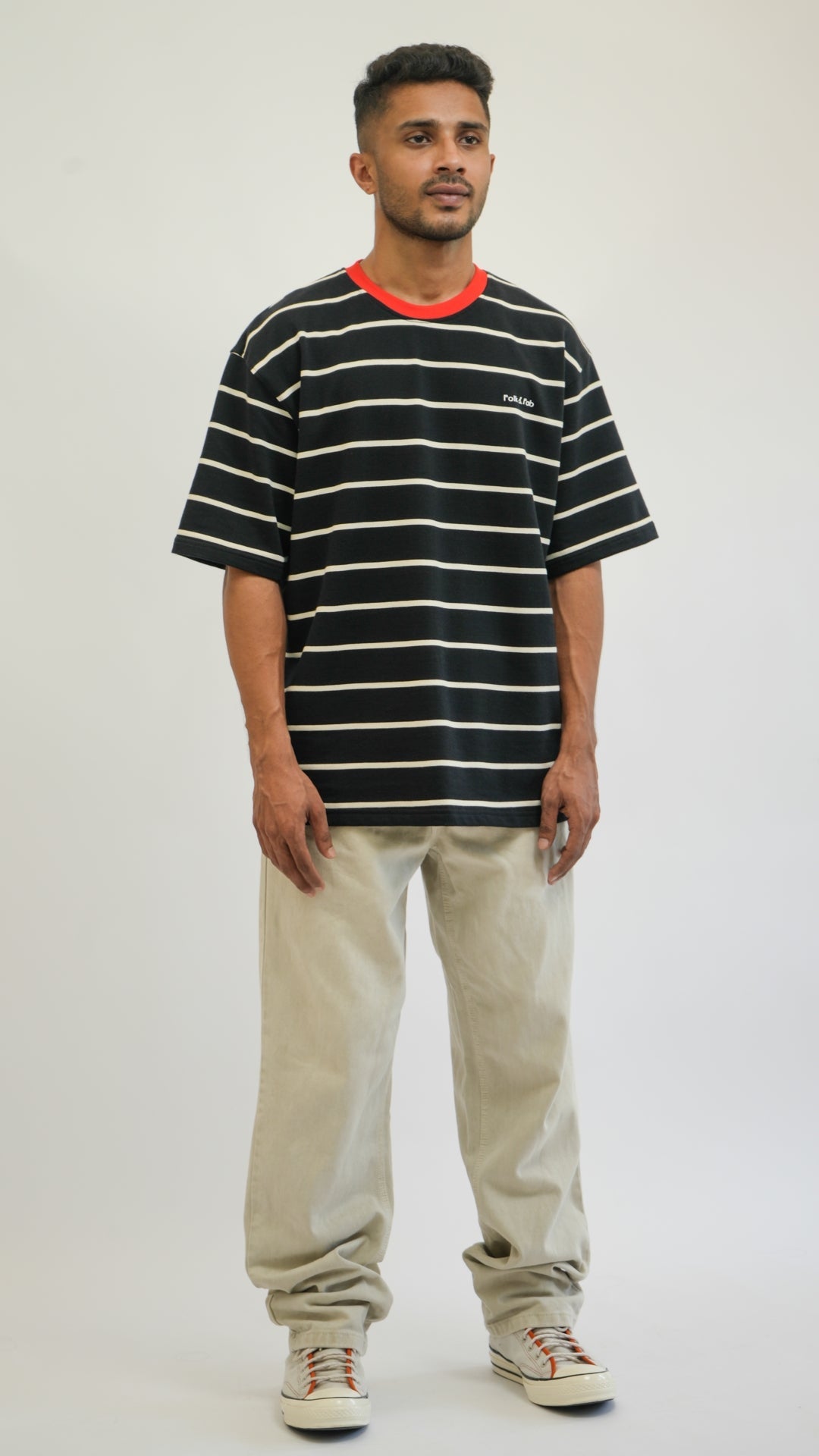 Monochrome with Crimson